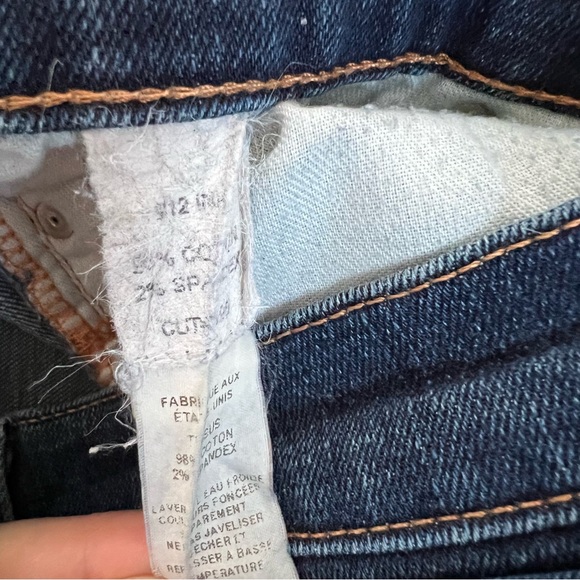 J Brand Low Rise Skinny Jeans Dark Wash Sz 25 - Picture 5 of 8